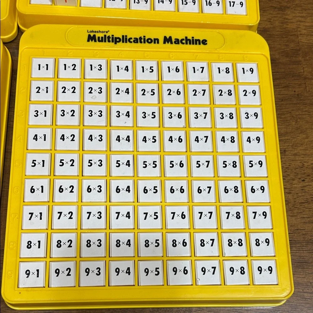 Yellow Math Learning Machines Set for Kids - Picture 2 of 4